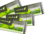 Dárková poukázka na zboží v hodnotě 1000 Kč