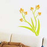 Blossom flower - samolepka na zeď