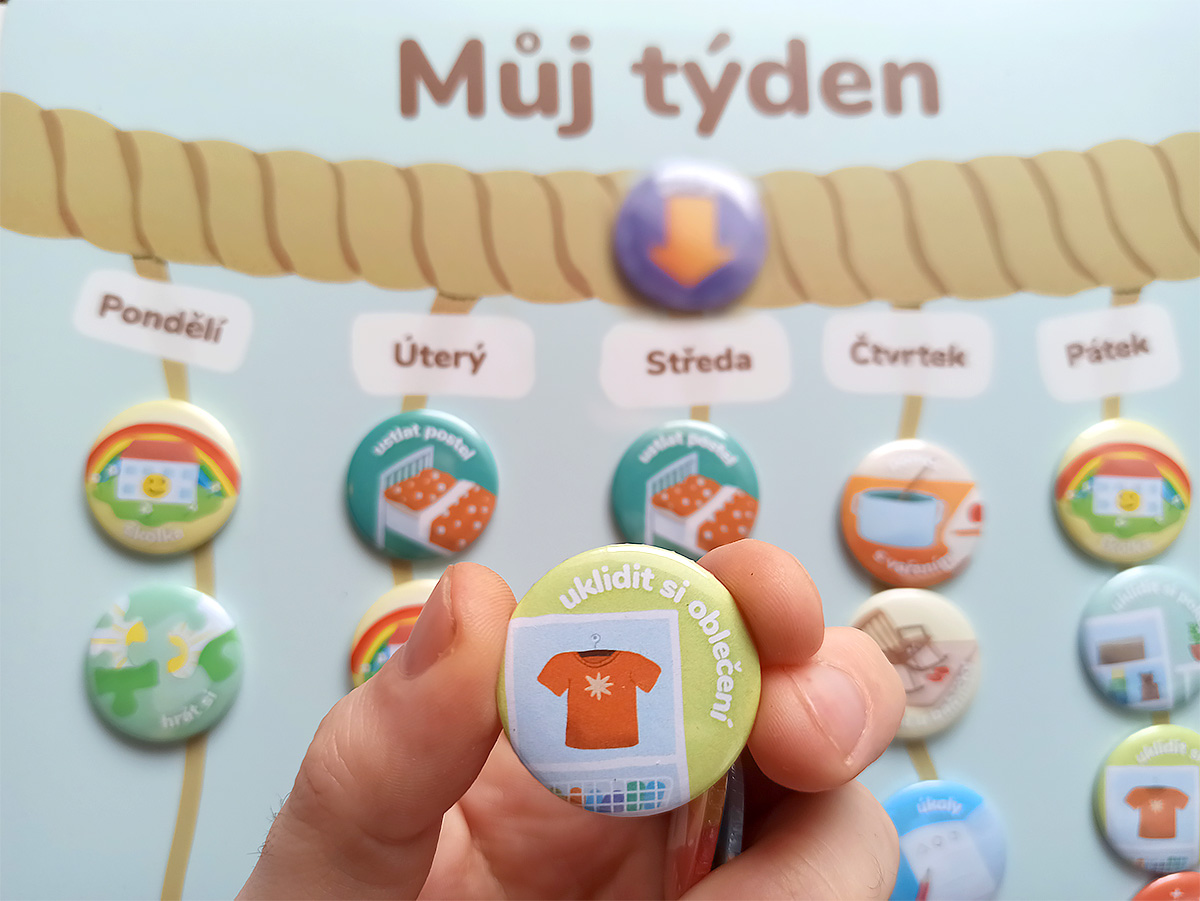 Fotbal - plánovací magnetka