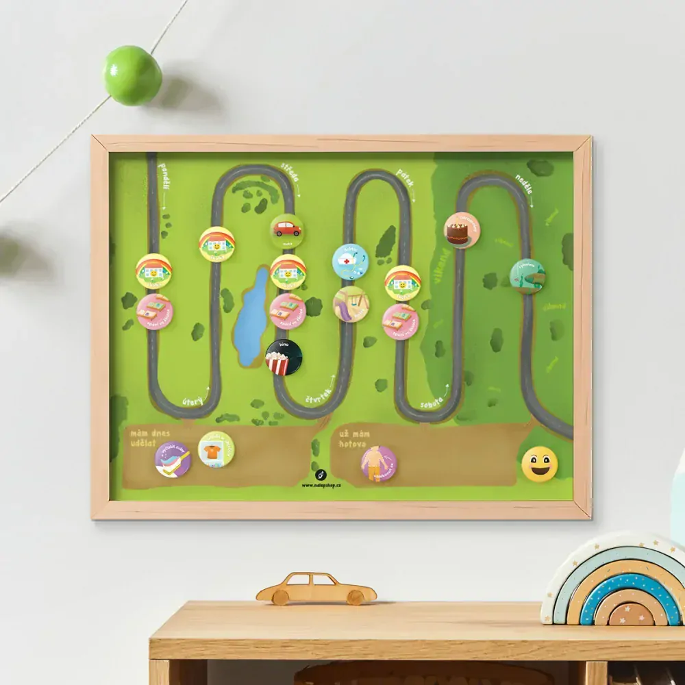 Léky - plánovací magnetka