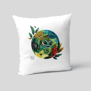 Chameleon - polštář s potiskem (DJTL)