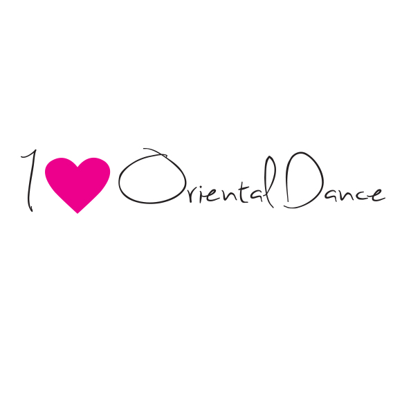  I love Oriental Dance - samolepka na zeď