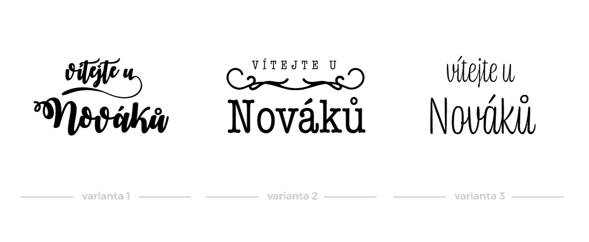 Vítejte - samolepka na zeď