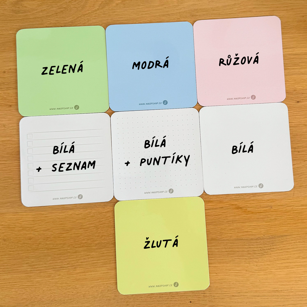 Magnetické poznámky - plánovací pomůcka