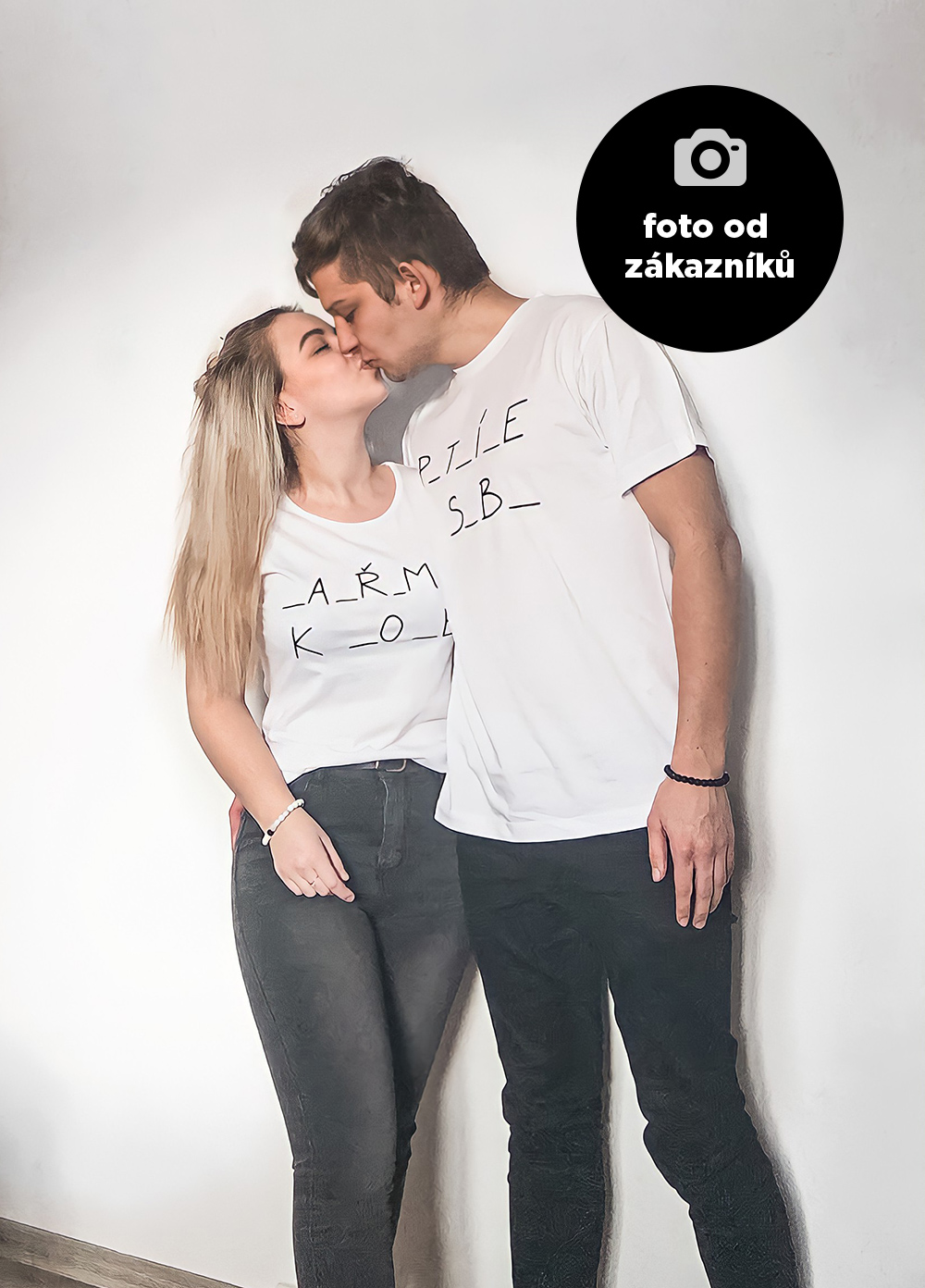 Patříme k sobě - tričko pro páry