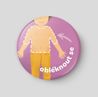 Obléknout se - plánovací magnetka