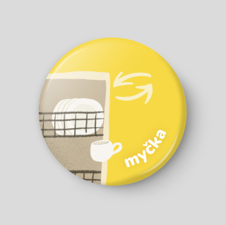 Myčka - plánovací magnetka