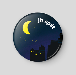 Jít spát - plánovací magnetka