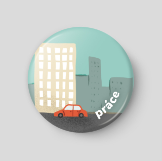 Práce - plánovací magnetka