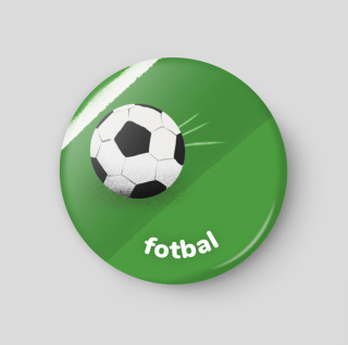 Fotbal - plánovací magnetka