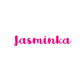 Dětské jméno Jasmínka 50 cm - samolepka na zeď
