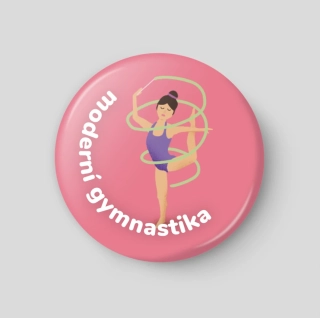 Moderní gymnastika - plánovací magnetka