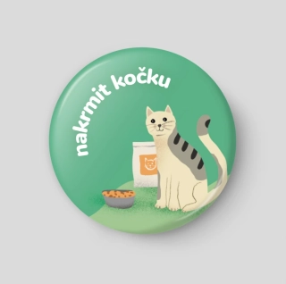 Nakrmit kočku - plánovací magnetka