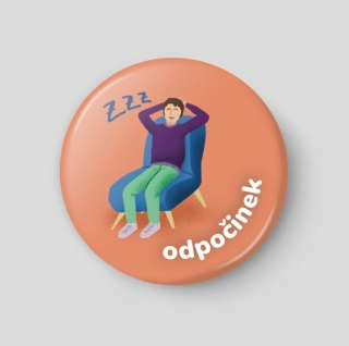 Odpočinek - plánovací magnetka