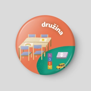 Družina - plánovací magnetka