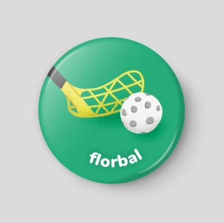 Florbal - plánovací magnetka