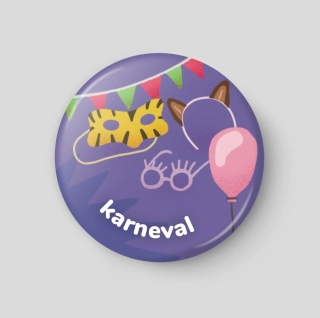 Karneval - plánovací magnetka