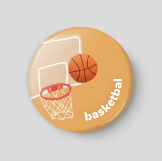Basketbal - plánovací magnetka