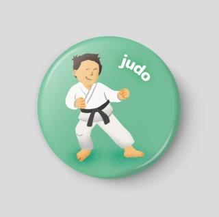 Judo - plánovací magnetka
