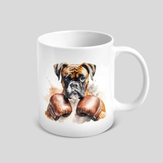 Německý boxer – hrnek 330 ml s potiskem
