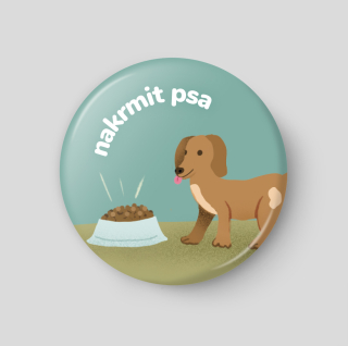 Nakrmit psa - plánovací magnetka