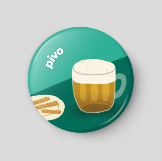 Pivo - plánovací magnetka