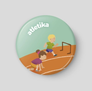 Atletika - plánovací magnetka